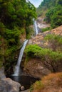 Mae Pan waterfall in Doi Inthanon National Park near Chiang Mai Thailand Royalty Free Stock Photo