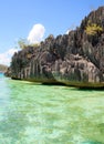 Landscape of tropical island. Coron island. Philippines. Royalty Free Stock Photo