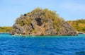 Landscape of tropical island. Coron island. Philippines. Royalty Free Stock Photo