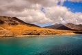 Landscape in Tropical Volcanic Canary Islands Spain Royalty Free Stock Photo