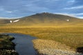 Landscape of tundra