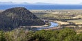 Landscape at Turangi in New Zealand Royalty Free Stock Photo