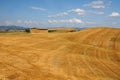 Landscape in tuscany in valdera Royalty Free Stock Photo