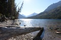 Landscape of Two Medicine Lake in Glacier National Park USA Royalty Free Stock Photo