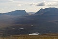 Landscape with u-shaped valley Lapporten, Norrbotten, Sweden