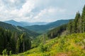 Landscape Ukraine Carpathian Mountains Royalty Free Stock Photo