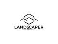 Landscape urban adventure mountain logo design