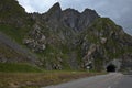 Landscape at Vassosen near Bleik on the Scenic Route Andoya in Troms county, Norway