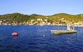 Landscape of Vathy Ithaca Greece Royalty Free Stock Photo