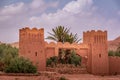 Landscape view of Ait-Ben Haddou village