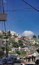 A landscape view of almora city of uttarakhand Royalty Free Stock Photo