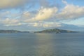 Landscape view of Angel Island in San Francisco