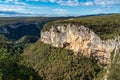 Landscape view around Bidon in Ardeche, France Royalty Free Stock Photo