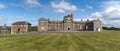 Landscape view of Artillery Barracks at Pendennis Castle in Cornwall