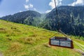 Landscape view of Ayder Plateau in Rize,Turkey Royalty Free Stock Photo