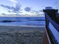 The landscape of view of beach side