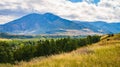 Landscape view of the Beartooth Mountains, Montana Royalty Free Stock Photo