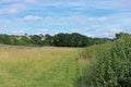 A landscape view of the beautiful Kent countryside Royalty Free Stock Photo