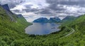 Bergsbotn Viewing Platform Royalty Free Stock Photo