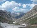 Landscape view of big mountains in kashmir india, mountains in kashmir, kashmir nountains Royalty Free Stock Photo