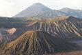 Landscape view Bromo mountain is an active volcano