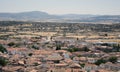 Landscape view from the castle of Trujillo Spain Royalty Free Stock Photo