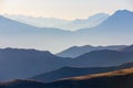 Landscape view of Causasus mountains, Ingushetia, Caucasus, Russia Royalty Free Stock Photo