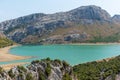 Landscape view of Cuber lake in the Sierra de Tramuntana, Majorca, Spain