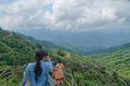 landscape view of Darjeeling hill station on a bright sunny day