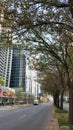 Yonge street view in North York