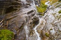 Landscape view of the Energiedusche Wasserfall in Grossglockner National Park, Austria