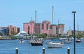 Landscape view of Fort Myers Beach Royalty Free Stock Photo