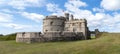 Landscape view of the Fort at Pendennis Castle in Cornwall