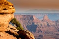 View of canyons and rock formations in southwest Utah Royalty Free Stock Photo