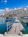 Landscape view of Giovinazzo. Apulia. Royalty Free Stock Photo