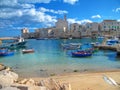 Landscape view of Giovinazzo. Apulia. Royalty Free Stock Photo