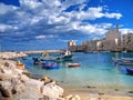 Landscape view of Giovinazzo. Apulia. Royalty Free Stock Photo