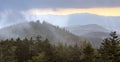 Great Smoky Mountains National Park Sunset Royalty Free Stock Photo