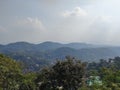 A landscape view of Guwahati, Assam India, taken from nilanchal hill Royalty Free Stock Photo