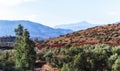 Landscape view of high Atlas Mountains, Morocco Royalty Free Stock Photo