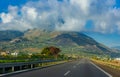 Sciara mountain on Sicily island, Italy Royalty Free Stock Photo