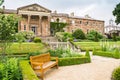 Landscape view of Hillsborough Castle, Northern Ireland from garden Royalty Free Stock Photo