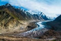 Landscape view of himalaya range in zanskar leh ladakh india Royalty Free Stock Photo