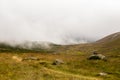 Landscape view of Kackar Mountains in Rize, Turkey. Royalty Free Stock Photo