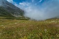 Landscape view of Kackar Mountains in Rize, Turkey. Royalty Free Stock Photo