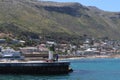 A landscape view of Kalk Bay Harbour in Cape Town