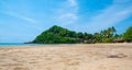 Landscape view of Kantiang Bay and beach, Ko Lanta, Thailand. Tropical island with white sand