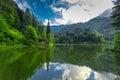 Landscape view of Karagol (Black lake) in Savsat,Artvin,Turkey