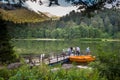 Landscape view of Karagol (Black lake) in Savsat,Artvin,Turkey