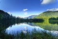 Landscape view of Karagol (Black lake) in Savsat,Artvin,Turkey